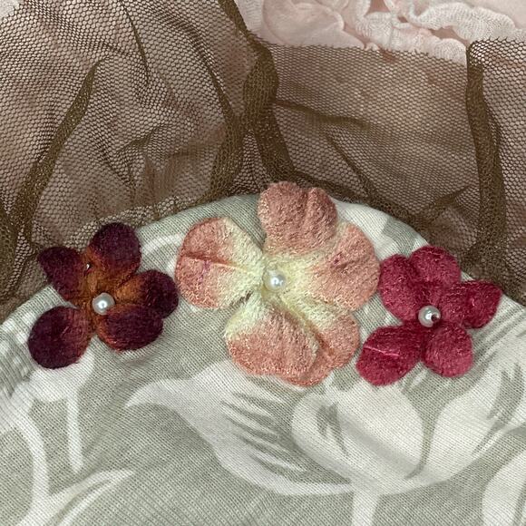 Aden + Anais and Haute Baby Swaddling Blankets Bamboo Lot of 3 Pink Floral - Picture 7 of 13